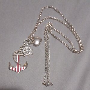 Nautical Anchor Pendant Necklace